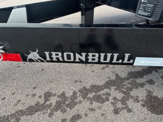 New 2026 Iron Bull 8.5x24 14K Equipment Trailer Rampage Ramps