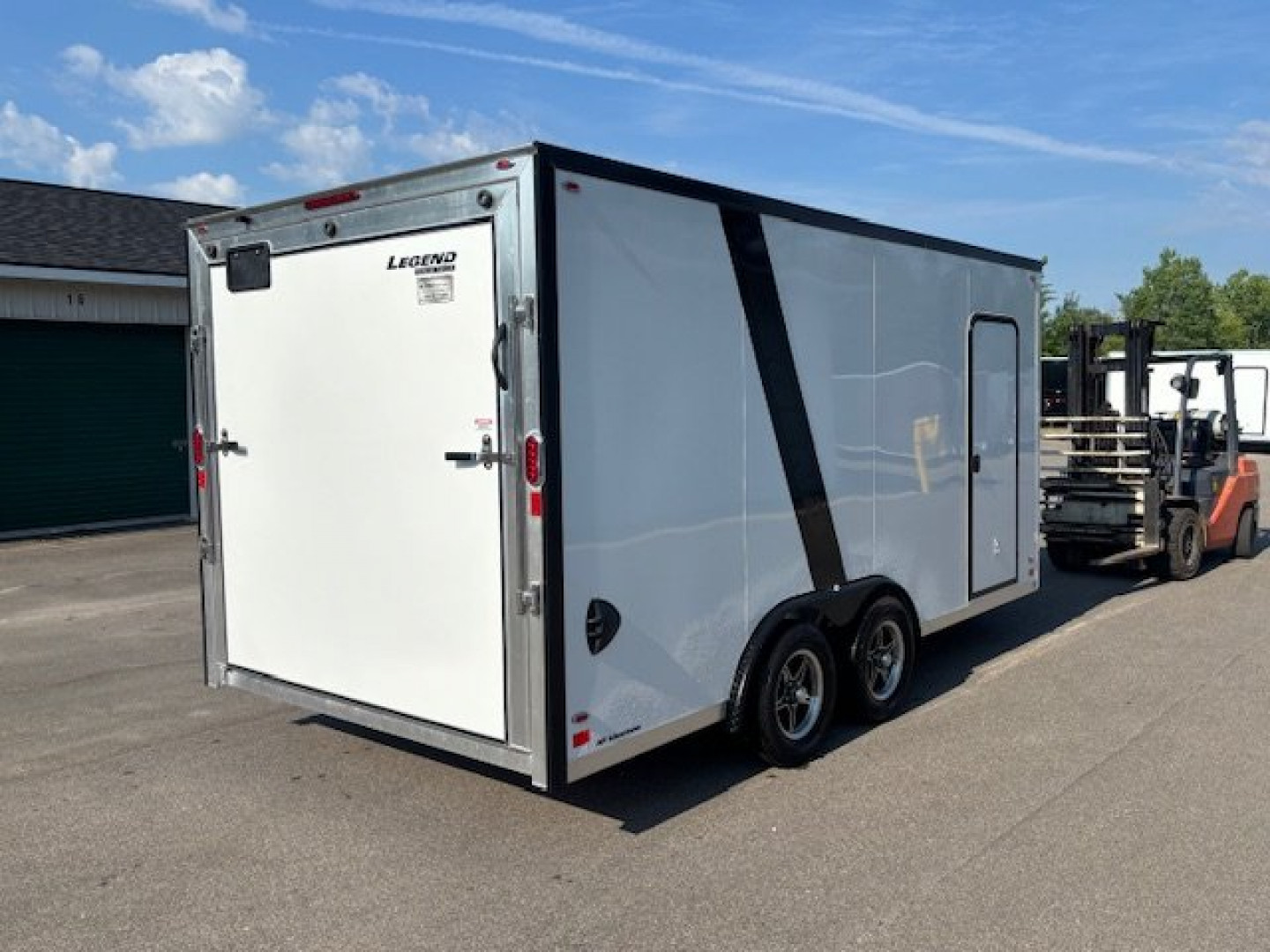 New 2026 Legend All Aluminum 8x19 FTV Cargo Enclosed Trailer