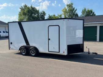 New 2026 Legend All Aluminum 8x19 FTV Cargo Enclosed Trailer