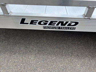 New 2026 Legend Trailers 7x12 UG All Aluminum Utility Trailer