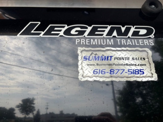 New 2026 Legend Trailers 8.5x22 Deck Over Deckover Trailer 10K