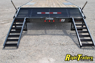 New 2024 8.5x24 PJ Deckover Equipment Trailer L6242