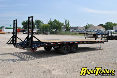 New 2024 8.5x24 PJ Deckover Equipment Trailer L6242