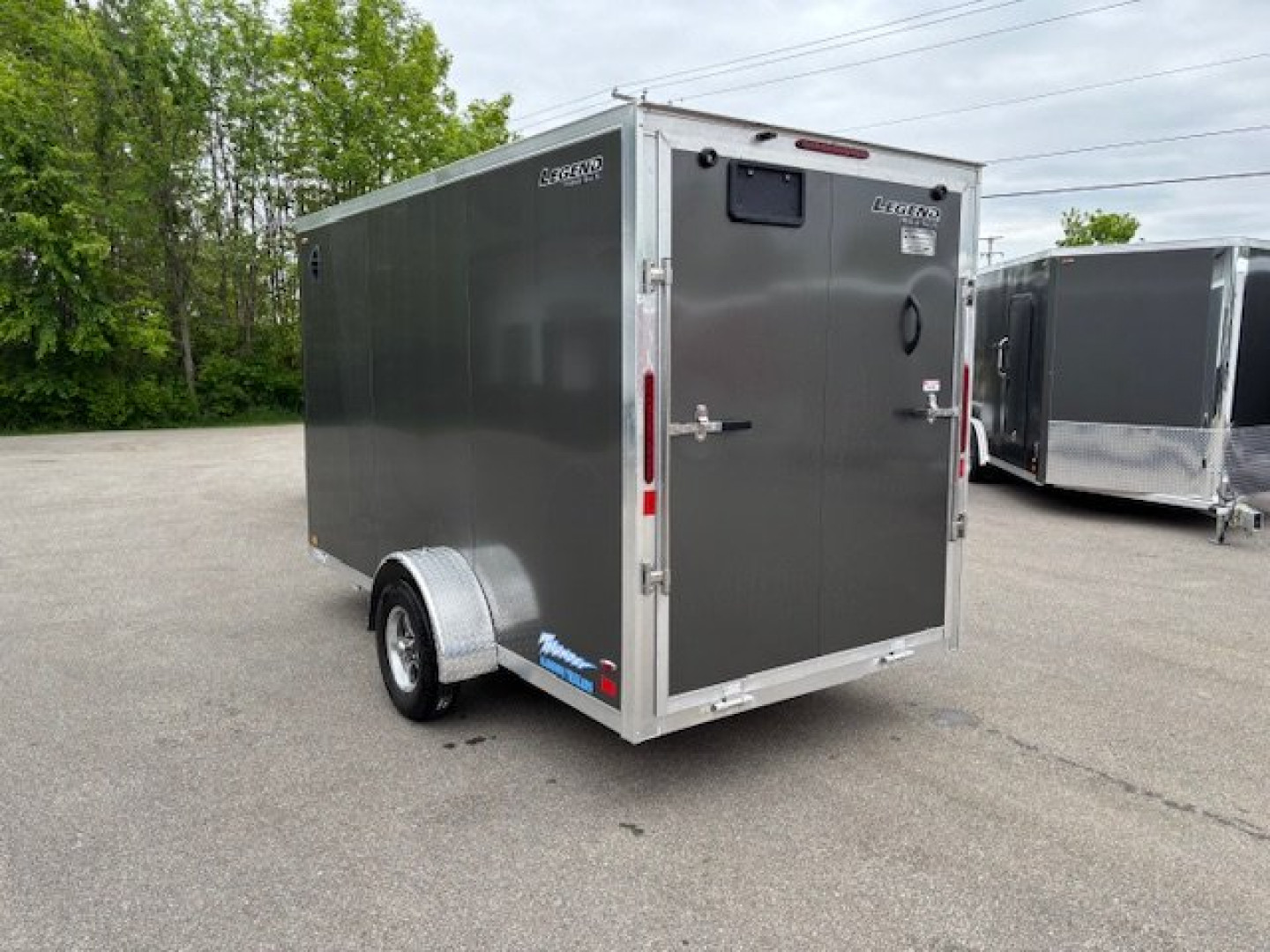 New 2026 Legend Trailers Thunder 6x12 Aluminum Enclosed Trailer