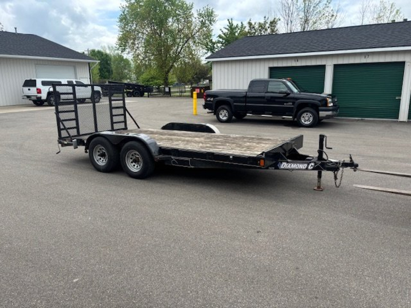Used 2016 Diamond C Trailers Equipment Trailer 7x16 10K