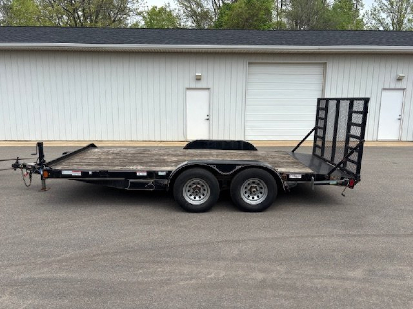 Used 2016 Diamond C Trailers Equipment Trailer 7x16 10K