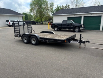 Used 2016 Diamond C Trailers Equipment Trailer 7x16 10K