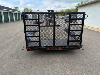 Used 2016 Diamond C Trailers Equipment Trailer 7x16 10K