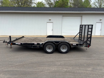 Used 2016 Diamond C Trailers Equipment Trailer 7x16 10K