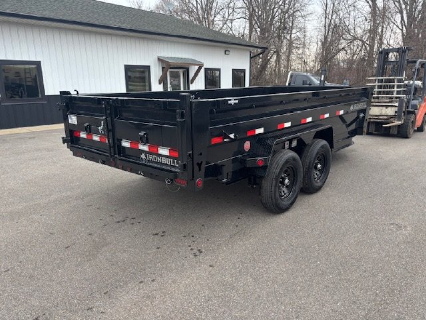New 2025 Iron Bull DTB 7x16 14K Dump Trailer