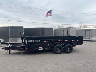 New 2025 Iron Bull DTB 7x16 14K Dump Trailer