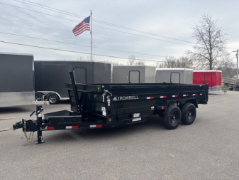 New 2025 Iron Bull DTB 7x16 14K Dump Trailer