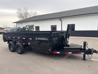 New 2025 Iron Bull DTB 7x16 14K Dump Trailer