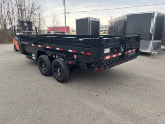 New 2025 Iron Bull DTB 7x16 14K Dump Trailer