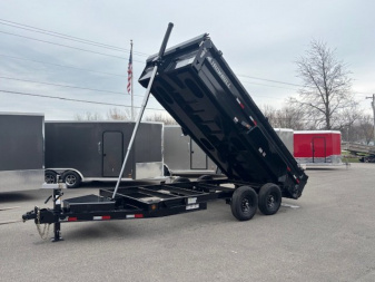 New 2025 Iron Bull DTB 7x16 14K Dump Trailer