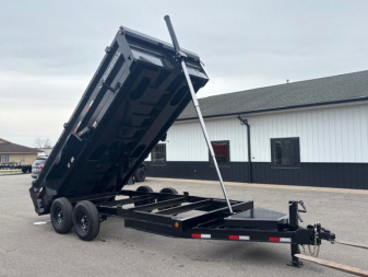 New 2025 Iron Bull DTB 7x16 14K Dump Trailer