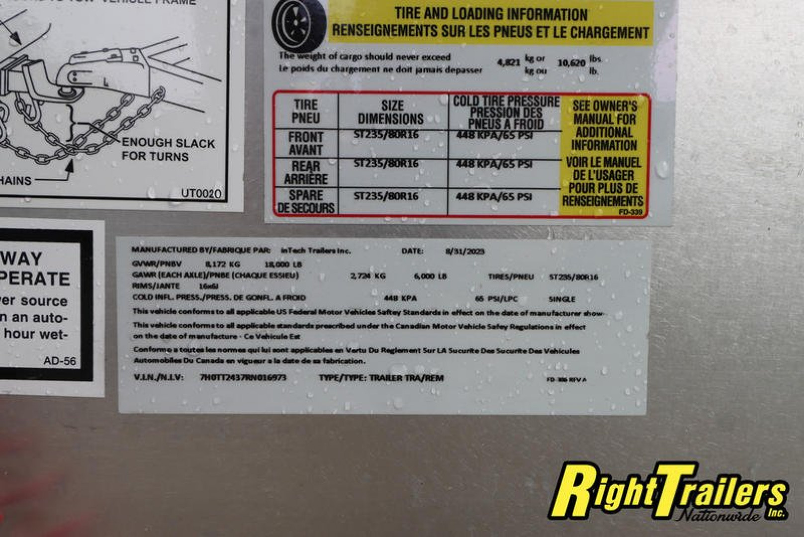 New 8.5X24 inTech STACKER