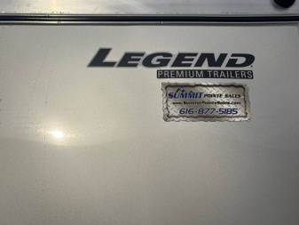 New 2025 Legend Trailers 8.5x22 Thunder Car Hauler All Aluminum Enclosed Trailer