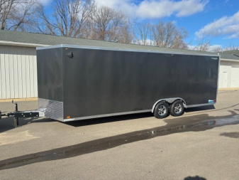 New 2025 Legend Trailers Cargo / Enclosed Trailer 8.5X26 ALUMINUM ENCLOSED CAR HAULER RAMP DOOR PKG