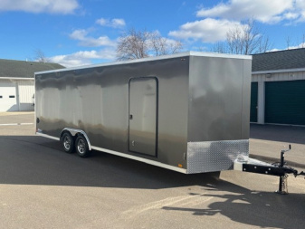 New 2025 Legend Trailers Cargo / Enclosed Trailer 8.5X26 ALUMINUM ENCLOSED CAR HAULER RAMP DOOR PKG