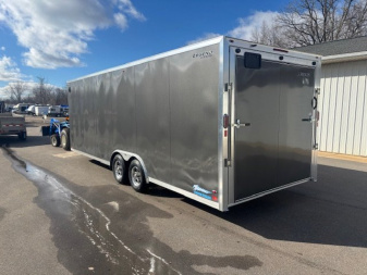 New 2025 Legend Trailers Cargo / Enclosed Trailer 8.5X26 ALUMINUM ENCLOSED CAR HAULER RAMP DOOR PKG
