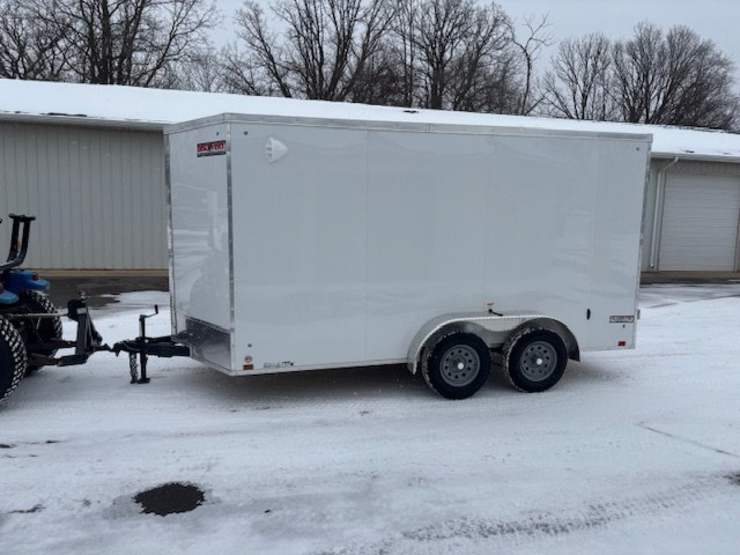 New 2025 Discovery Trailers DTH 7x14 Enclosed Trailer Rear Double Door Added Height