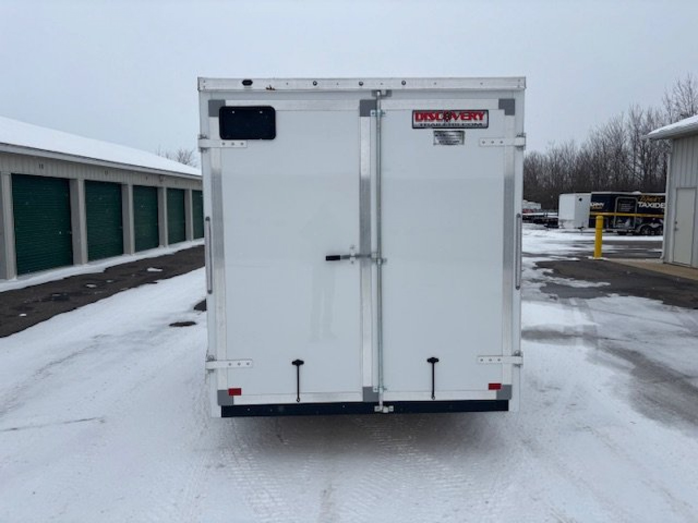 New 2025 Discovery Trailers DTH 7x14 Enclosed Trailer Rear Double Door Added Height