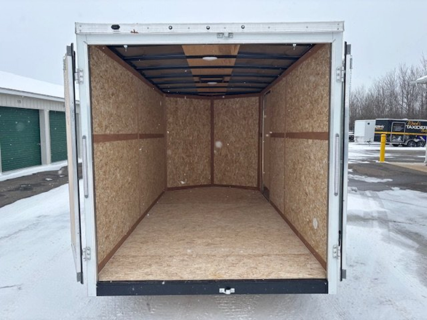 New 2025 Discovery Trailers DTH 7x14 Enclosed Trailer Rear Double Door Added Height