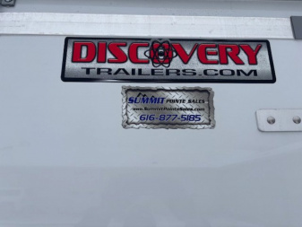 New 2025 Discovery Trailers DTH 7x14 Enclosed Trailer Rear Double Door Added Height