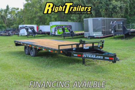 New 2024 8.5x20 PJ Deckover Equipment Trailer F8202