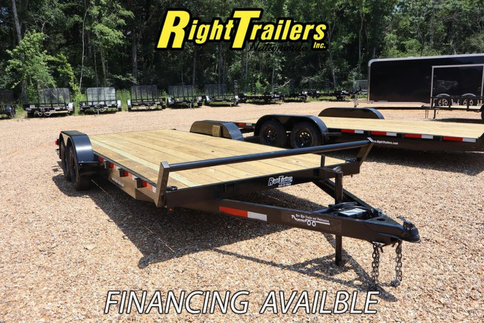 New 2024 7X20 BYE-RITE Car Hauler