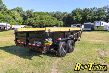 New 2024 7x14 Big Tex Dump Trailer 14XD-14C2A-BK