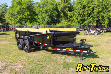 New 2024 7x14 Big Tex Dump Trailer 14XD-14C2A-BK