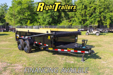 New 2024 7x14 Big Tex Dump Trailer 14XD-14C2A-BK