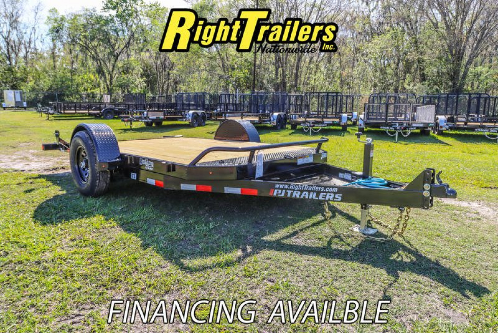 New 7X13 PJ CAR HAULER