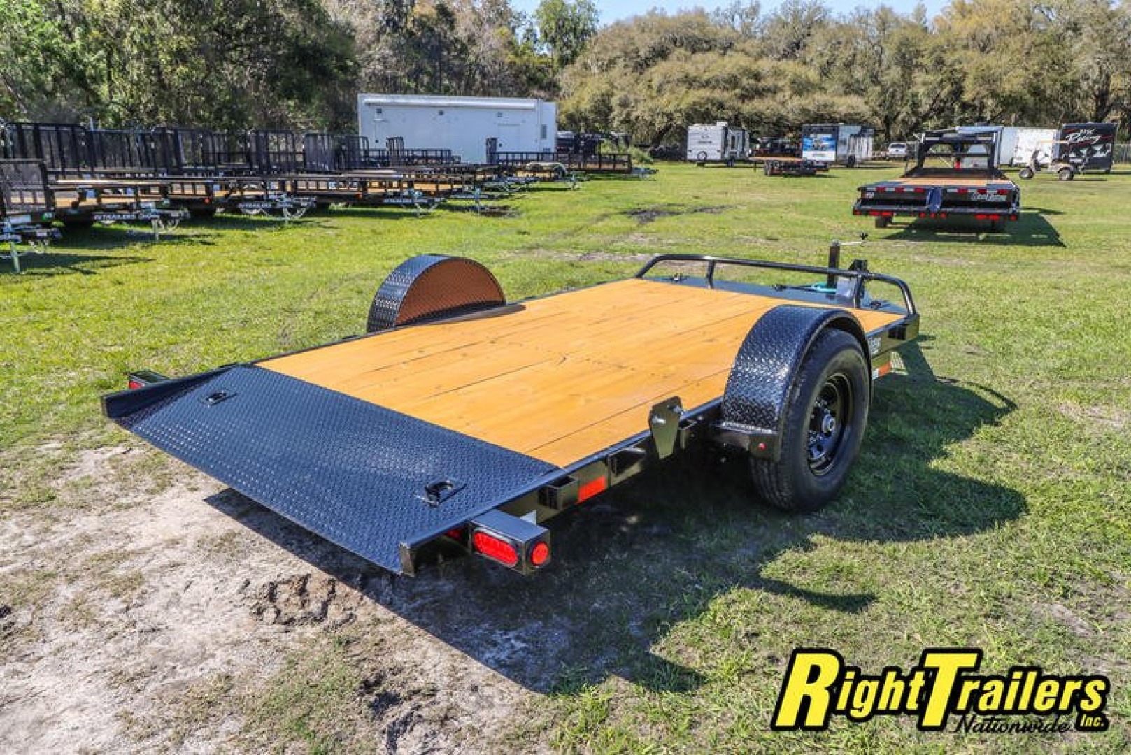 New 7X13 PJ CAR HAULER