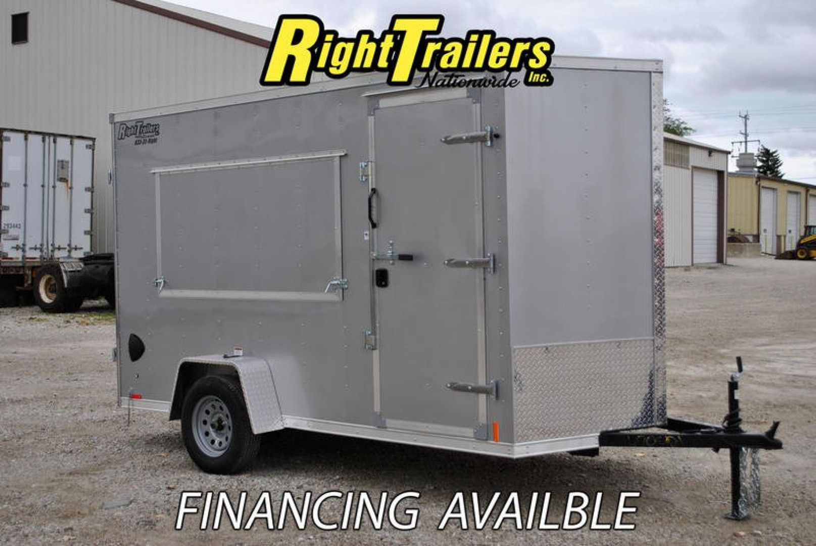 New 2024 6x12 RC Concession Trailer