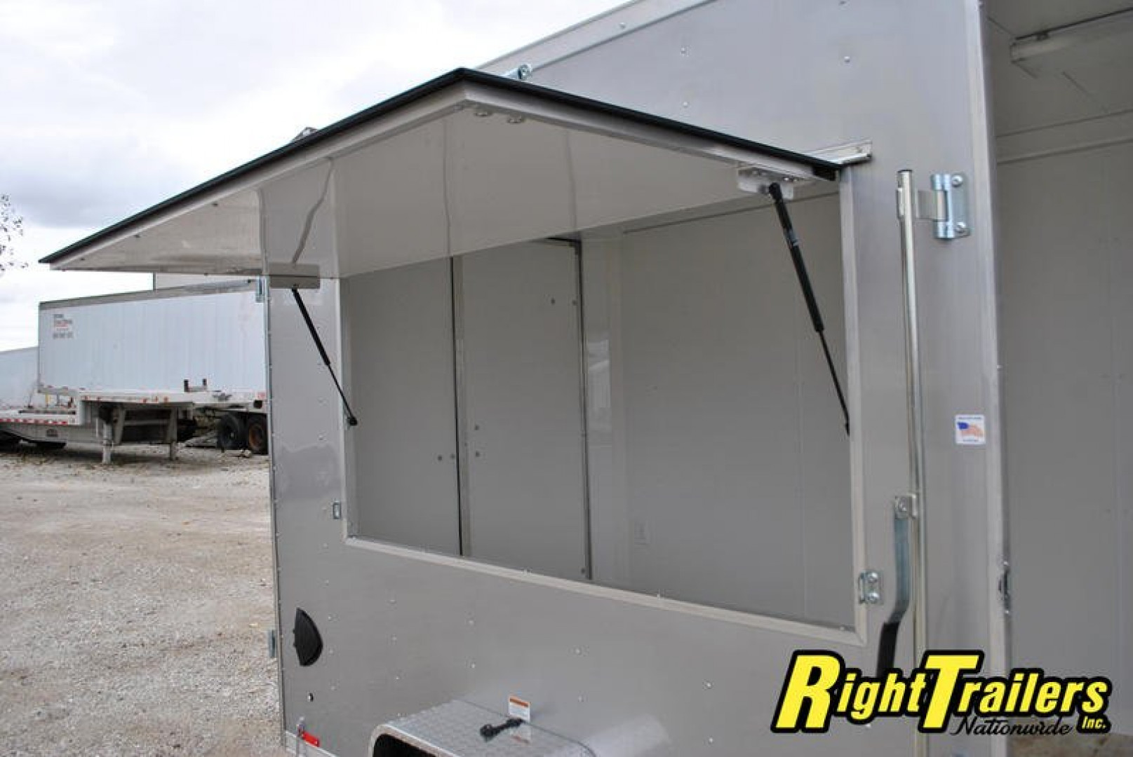New 2024 6x12 RC Concession Trailer