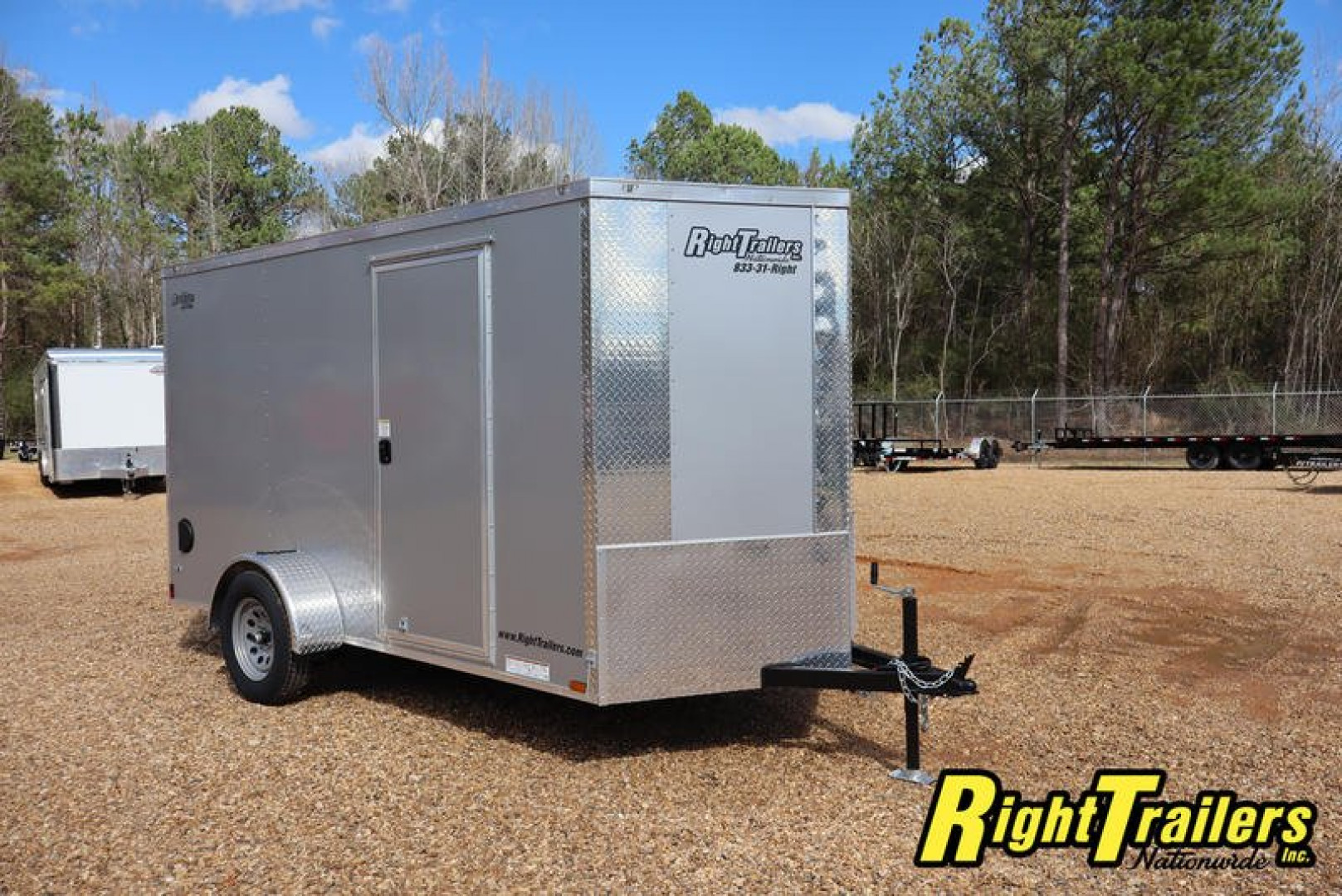 New 2024 6x12 Anvil Cargo Trailer AT6X12SA