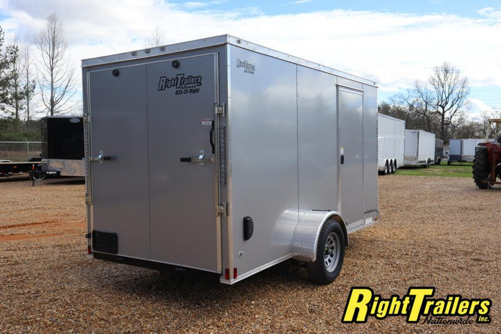 New 2024 6x12 Anvil Cargo Trailer AT6X12SA