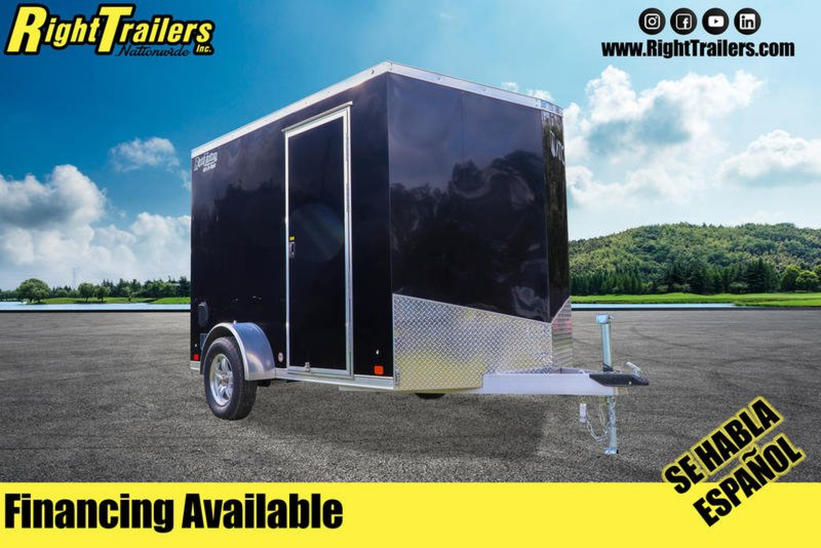 New 6x10 ATC Cargo Trailer