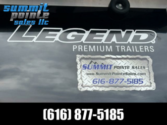 New 2025 Legend Trailers 7.5X27ETA35  Snowmobile Trailer