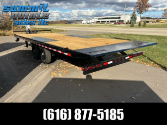 New 2025 Iron Bull Trailers TDP 8.5x24 14K Tilt Bed  Equipment Trailer