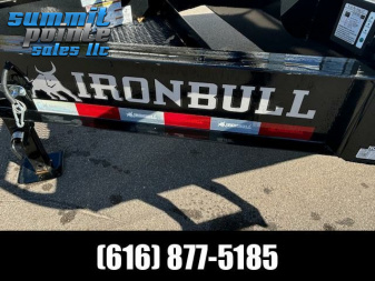 New 2024 Iron Bull Trailers 8.5x22 Deckover 14K Rampage Ramps  Equipment Trailer