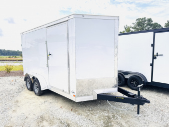 New 2025 Covered Wagon Trailers 7X14 Tandem Axle Enclosed Trailer
