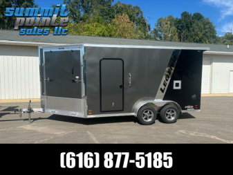 New 2025 Legend Trailers 7.5X19ETA35 All Aluminum  Snowmobile/ATV Trailer