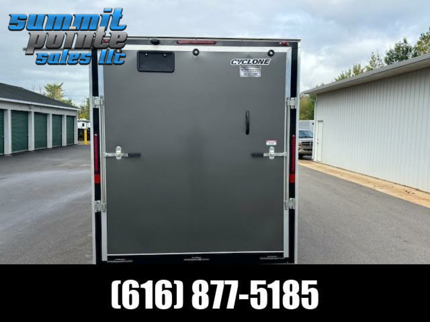 New 2025 Legend Trailers Cyclone Steel Frame Ramp Door Extra Height  Cargo / Enclosed Trailer