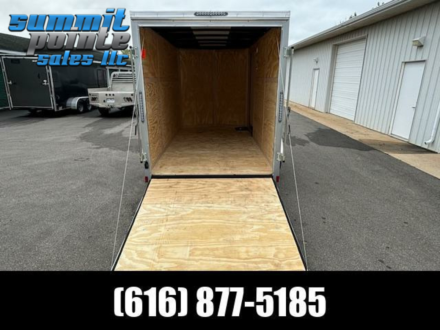 New 2025 Cargo Mate 6x12 V-Nose Ramp Door Extra Height  Cargo / Enclosed Trailer