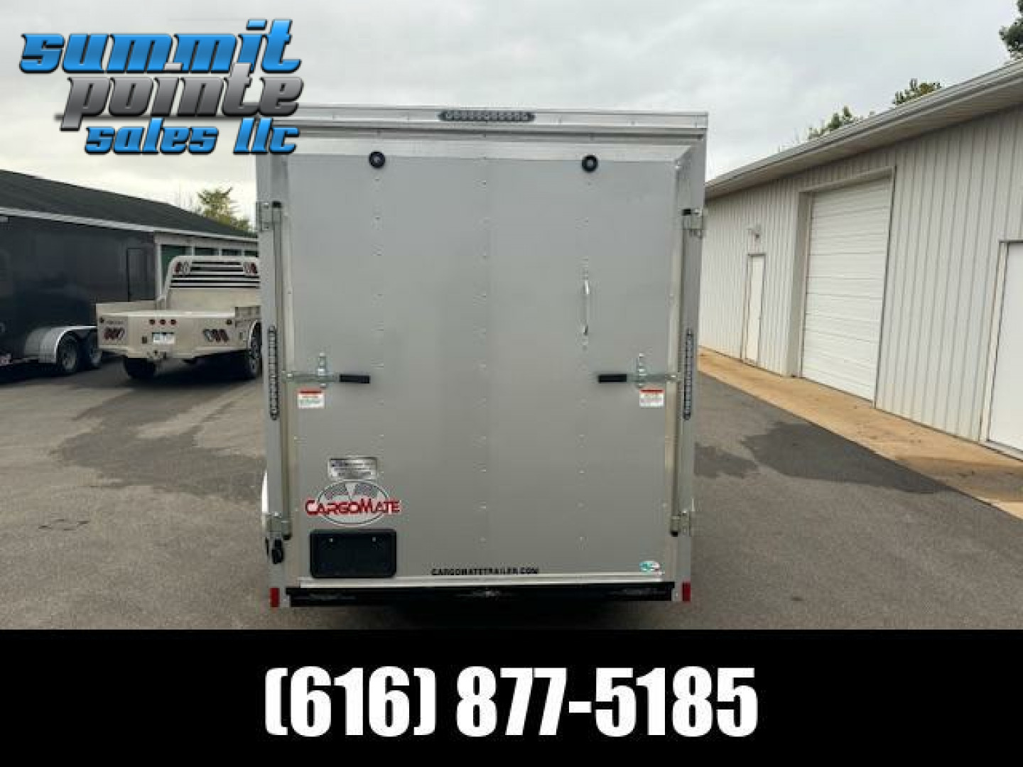 New 2025 Cargo Mate 6x12 V-Nose Ramp Door Extra Height  Cargo / Enclosed Trailer