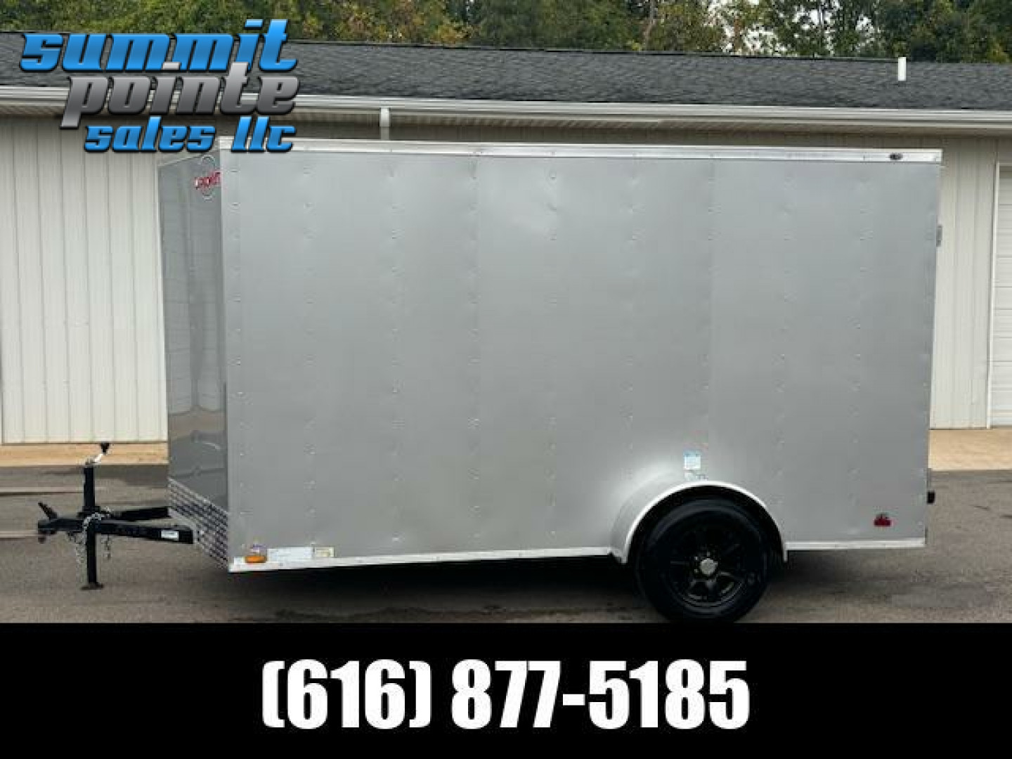 New 2025 Cargo Mate 6x12 V-Nose Ramp Door Extra Height  Cargo / Enclosed Trailer